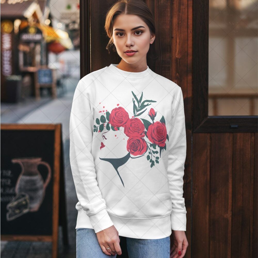 Rose Beauty Sweatshirt